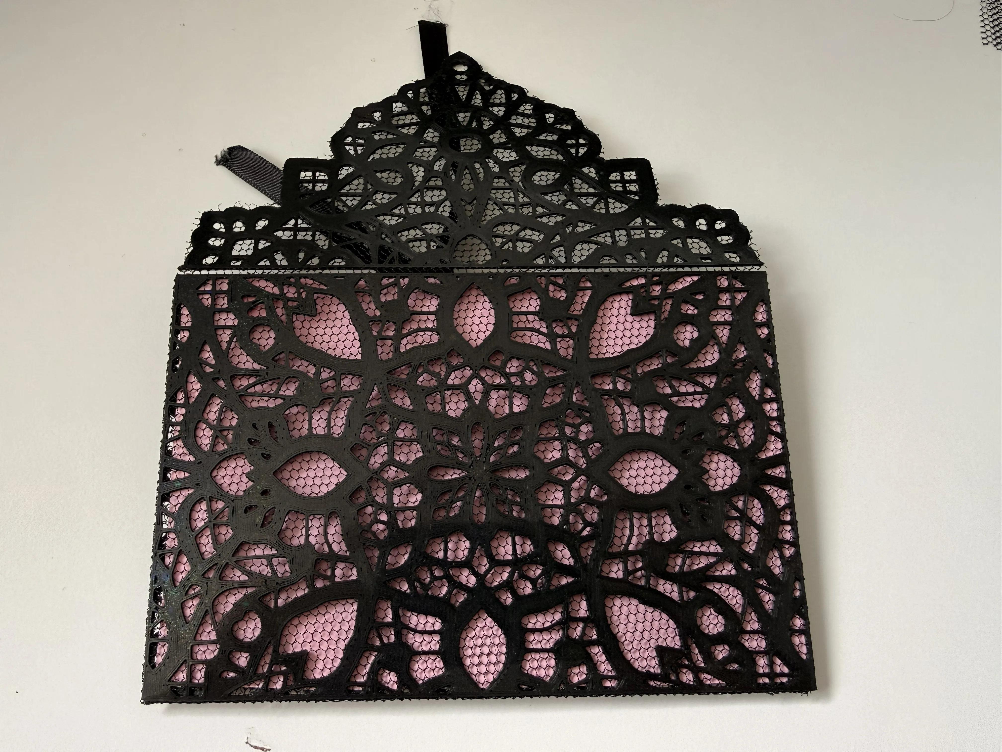 Envelope Com Tule CoraÇõEs