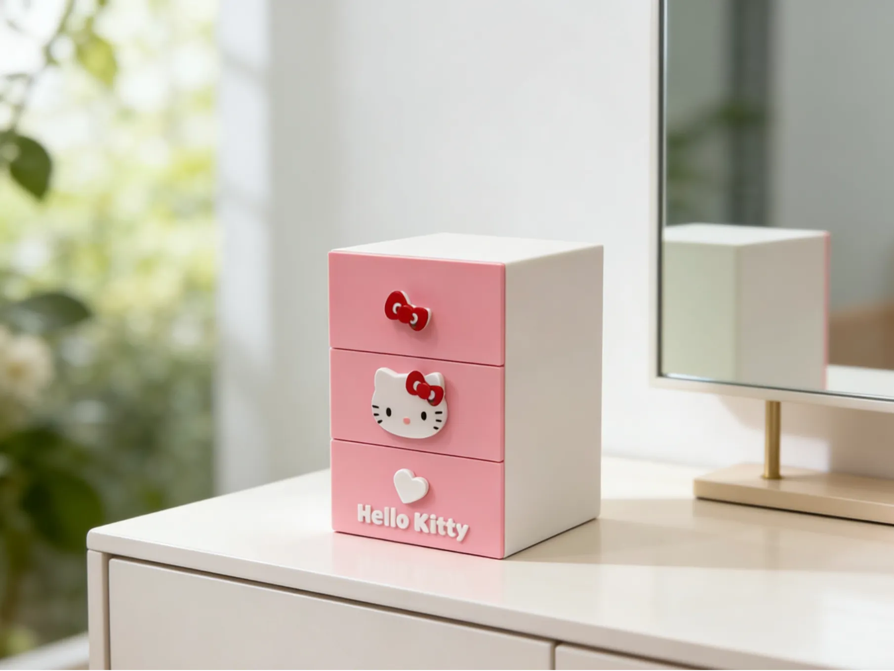 Gaveteiro Pequeno Hello Kitty