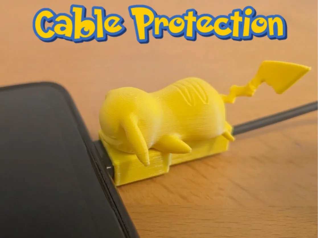 Protetor De Cabo PikachÚ
