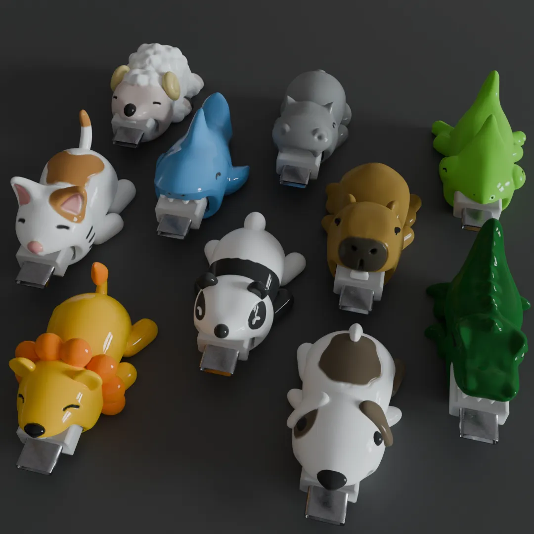 Protetor De Usb Animais