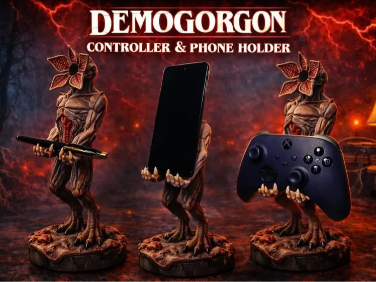 Suporte De Controle, Caneta Demogorgon