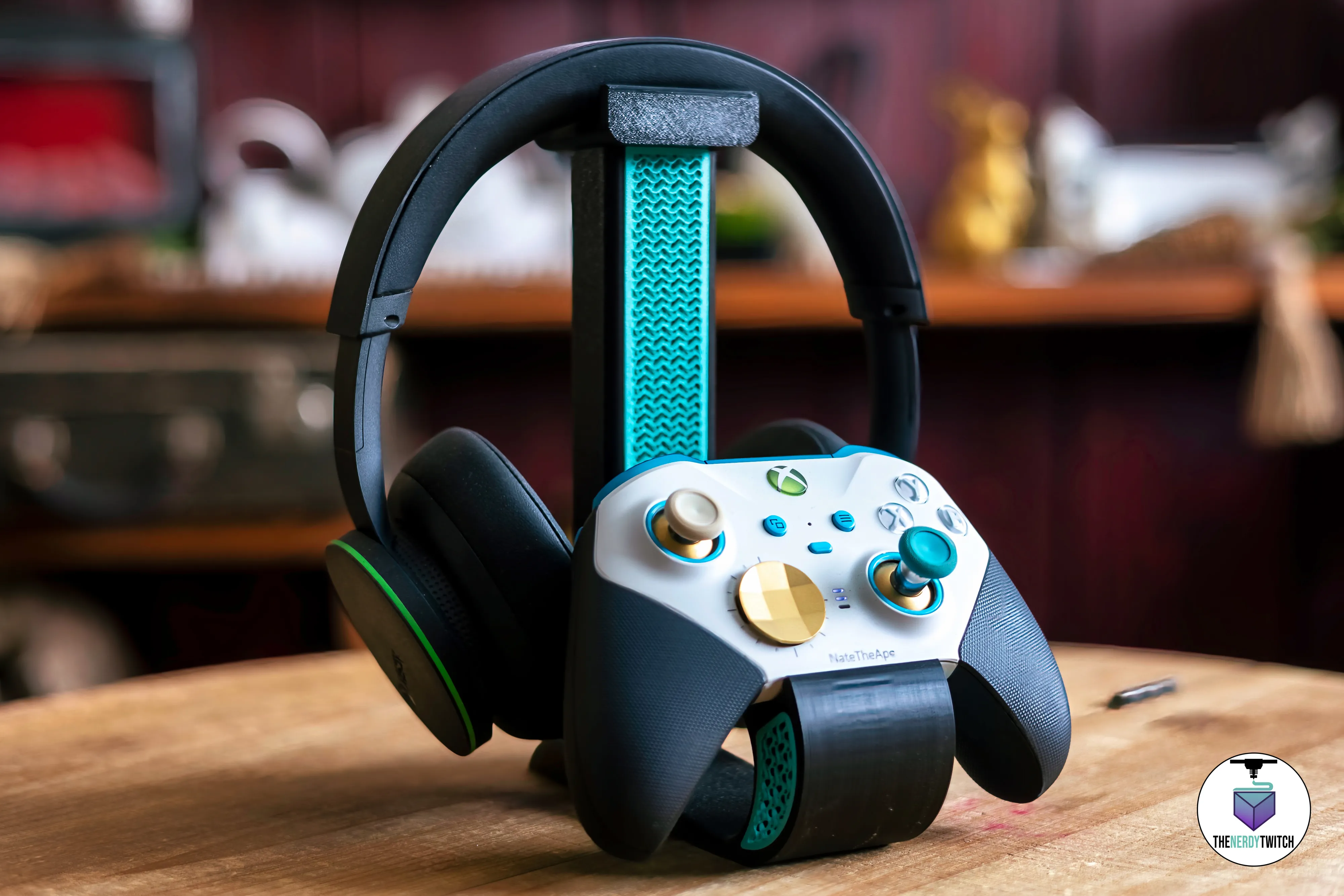 Suporte Para Controle E Headset