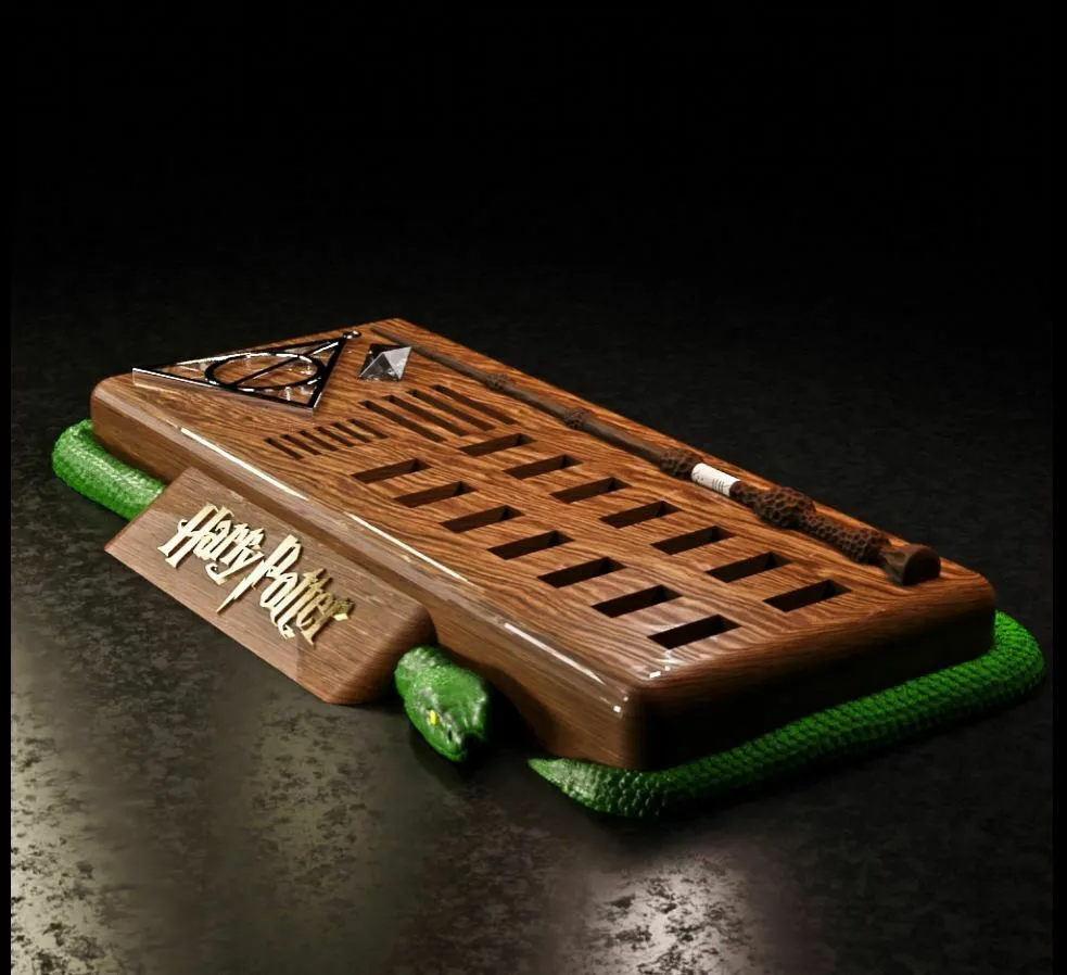 Suporte Para Pendrive, CartÃO Sd E Micro Sd Harry Potter