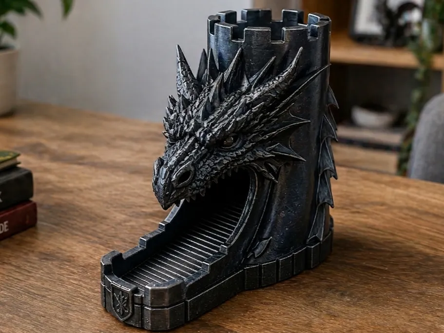 Torre De Dados CabeÇA De DragÃO