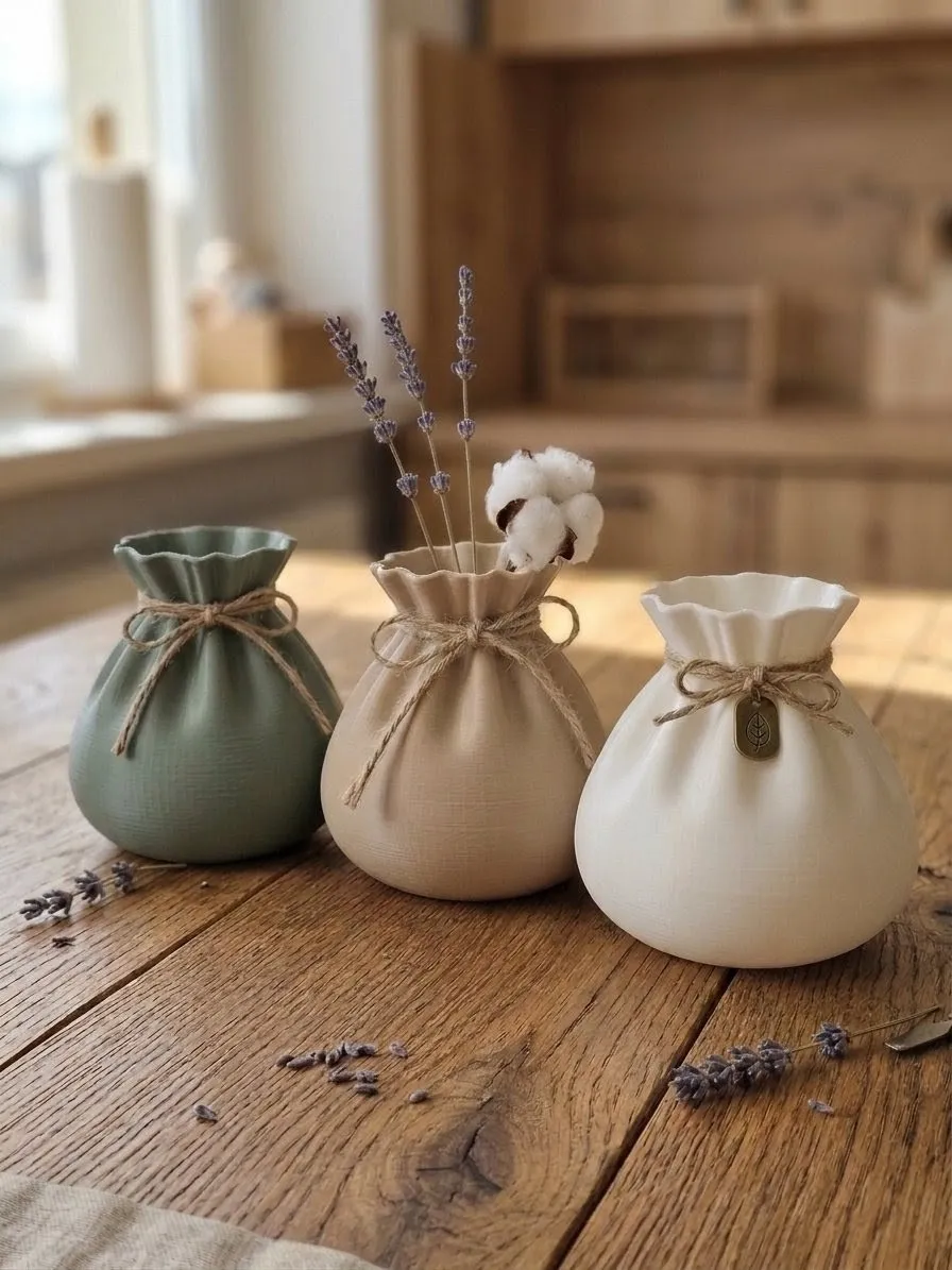Vaso Trio Saquinhos
